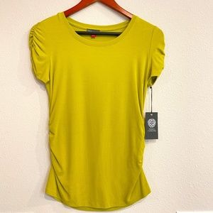 Green Casual shirt, XSMALL, Vince Camuto